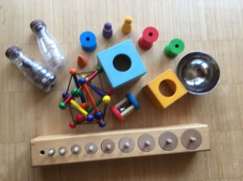 Spielmaterial vom Familienspielraum